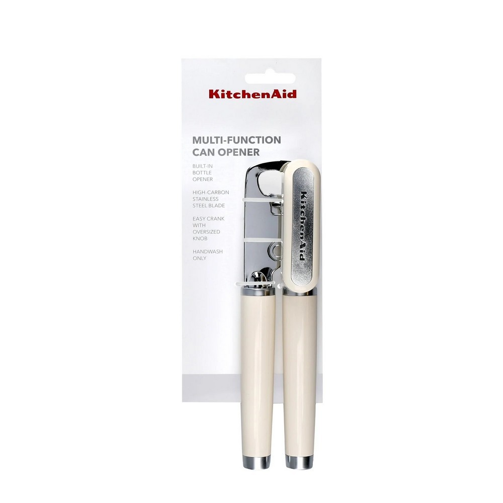 Открывалка для банок и бутылок KitchenAid Coreline 21 см кремовая KAG199OHACE