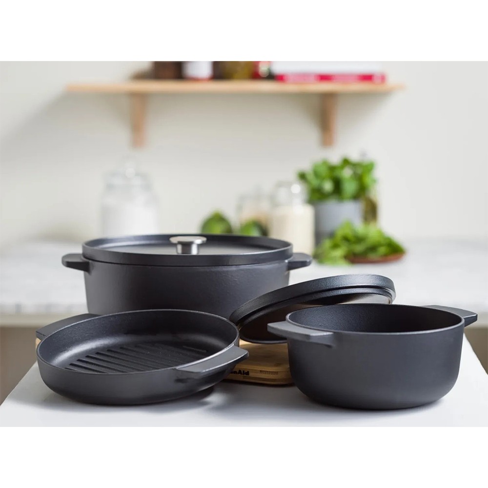 Сковорода-гриль KitchenAid Matte Oven-to-table 26 см CC004600-001