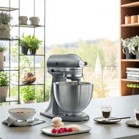 Миксер планетарный KitchenAid Artisan 4,3 л с откидным блоком цвет серебристый 5KSM95PSECU