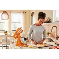 Миксер планетарный Kitchenaid Artisan 4,8 л оранжевый мед 5KSM175PSEHY