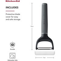 Фото Овощечистка горизонтальная KitchenAid Coreline 18,8 см серая KAS145OHCGG