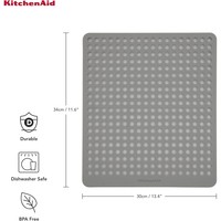 Фото Коврик для сушки посуды KitchenAid Sinkware 29,5х34 см KEG877OHASA